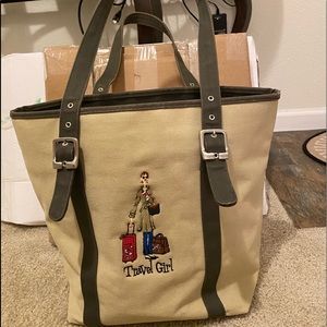 Marshall Fields “ The. Girls” Canvas bag
